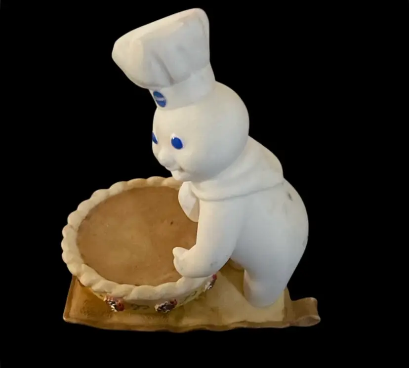 #07- 1997 The Danbury Mint Miniature Pillsbury Doughboy Calendar Figurine "November "