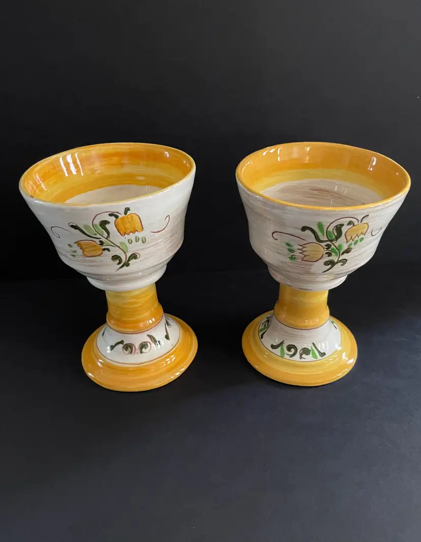 Stangl Pottery Goblets (Set of 2)