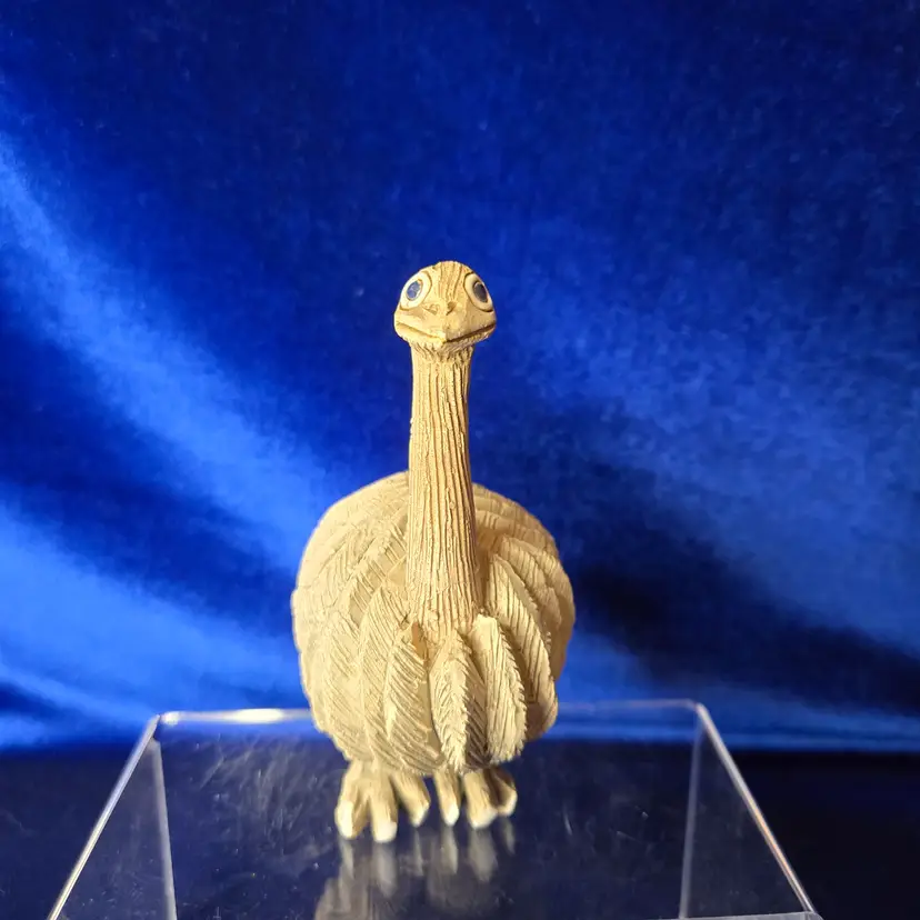 250  VTG Artesania Rinconada Tall Ostrich RETIRED Clay Uruguay Marked