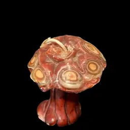 Unique Hand Carved Mushroom Shaped Candle