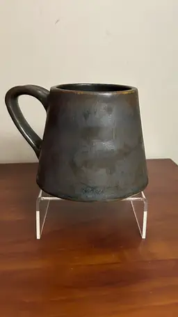 Pottery Mug Hand Thrown Artist Signed