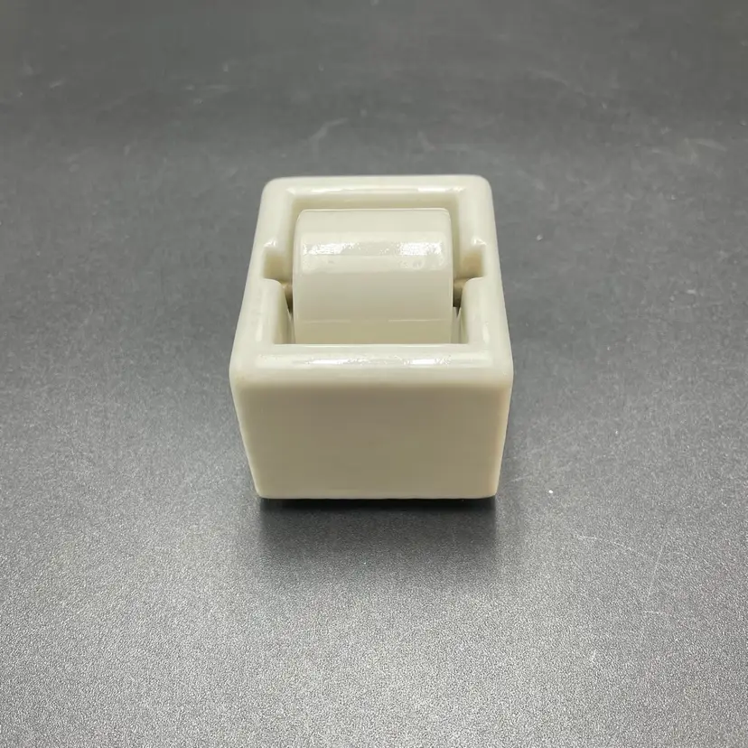 Sengbusch Ideal Junior Stamp Roller Moistener VTG Porcelain Office Desk Decor