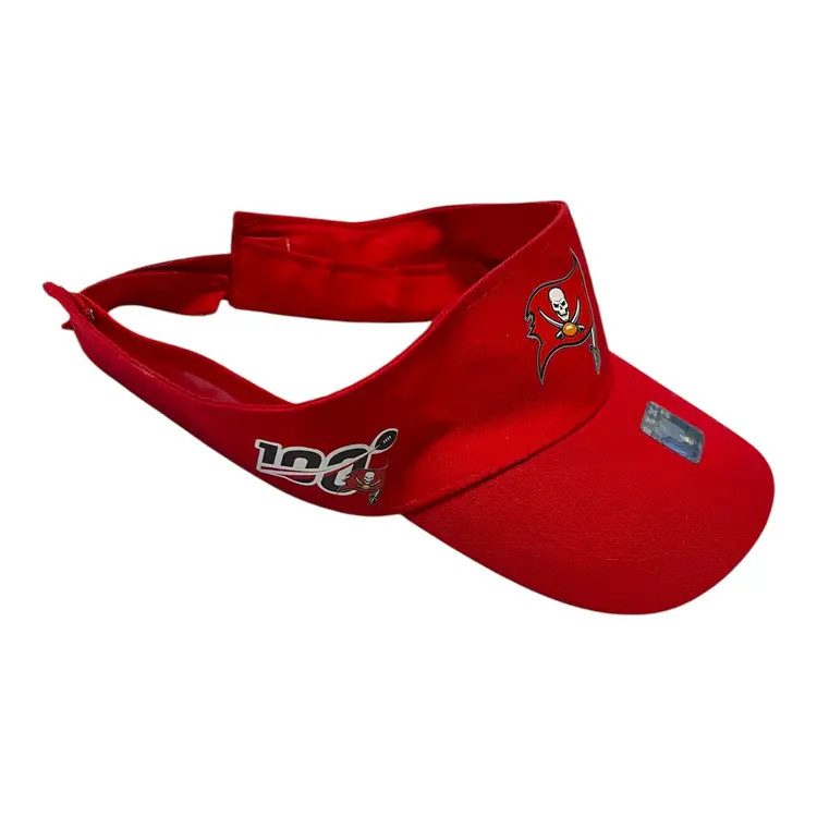 Tampa Bay Buccaneers NFL 100th Anniversary Visor – Red 2019