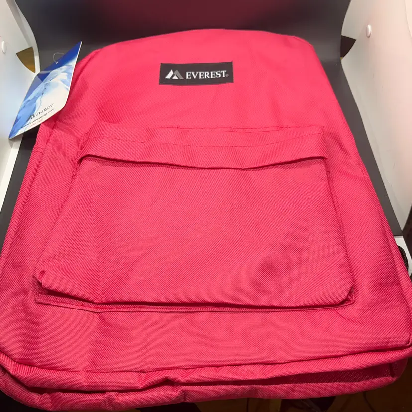 Everest Hot Pink Backpack With Tags
