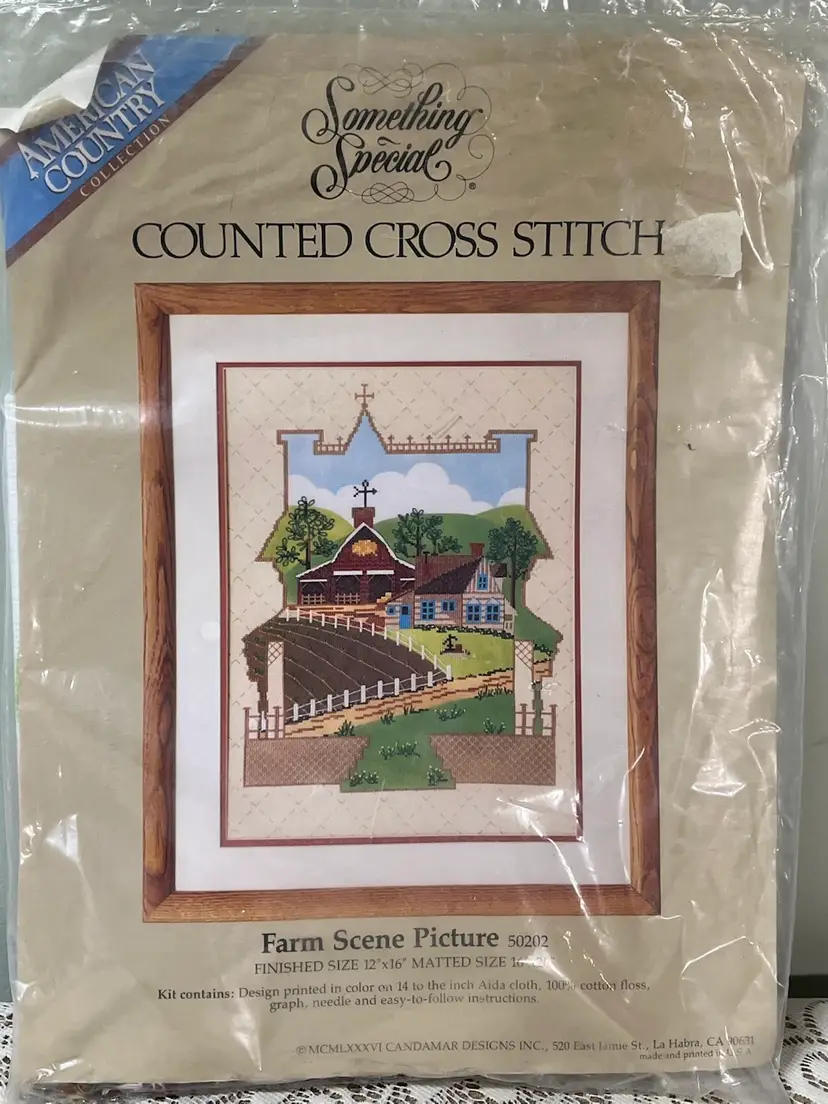 Farm Scene- Something Special- Cross Stitch