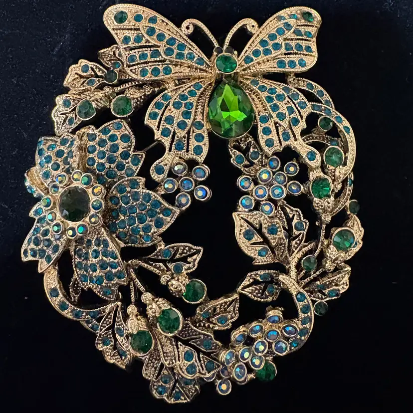 Butterfly 3.5x3.5 Brooch