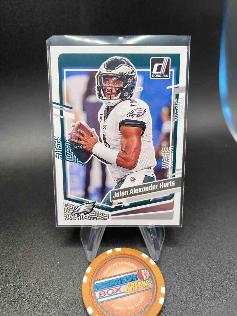 Jalen Hurts Middle Name Variation 2023 Donruss Philadelphia Eagles