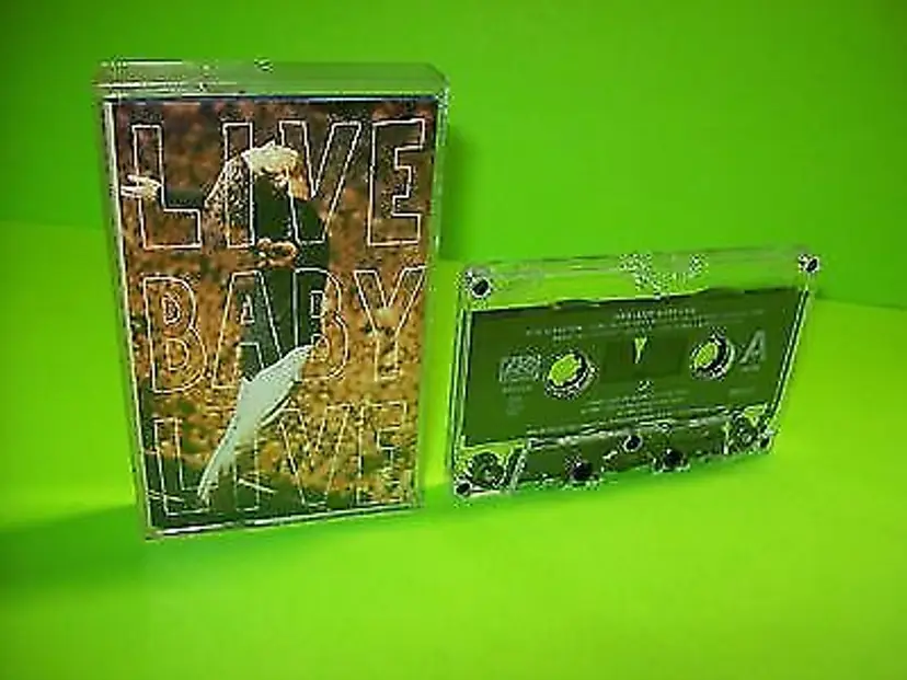 INXS Live Baby Live USA Cassette Tape 1991 Alternative Rock Pop Rock & Roll