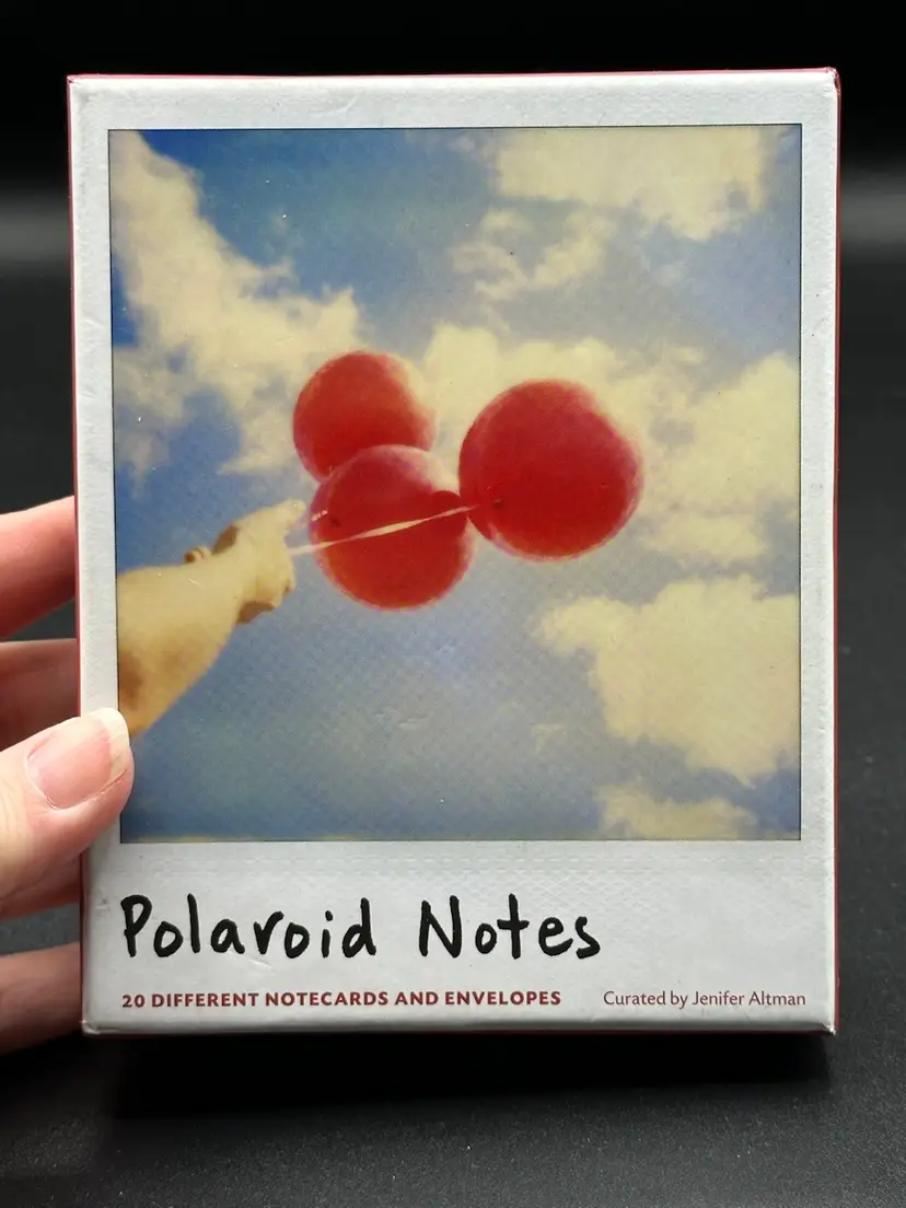 Polaroid Notes Notecard Set Curated by Jenifer Altman 20 cards with envelopes