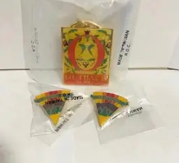 Keystone Colorado Souvenir Bundle Lot of 2 Pins and 1 Outback Keychain Vintage