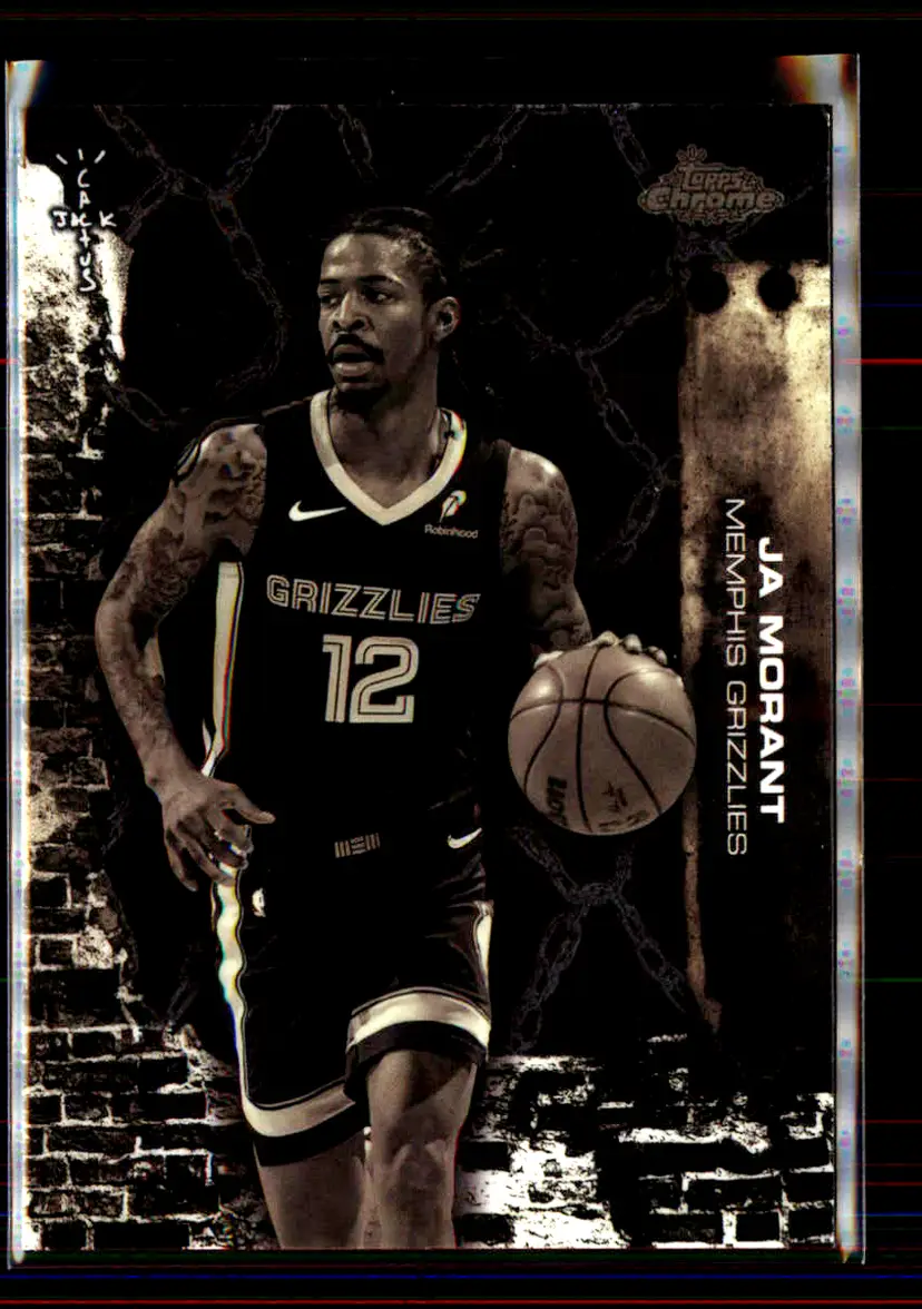 Ja Morant 2025-26 Topps Chrome Cactus Jack #56 - (139) - Memphis Grizzlies