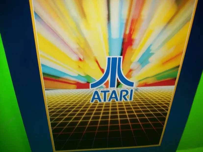 Atari Arcade Portfolio Foldout Folder For Video Game Flyers 1982 Retro Gaming