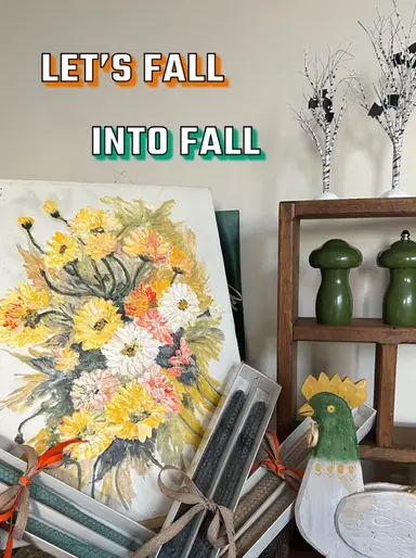 Let’s Fall Into Fall🎃🍁with Fall Decor