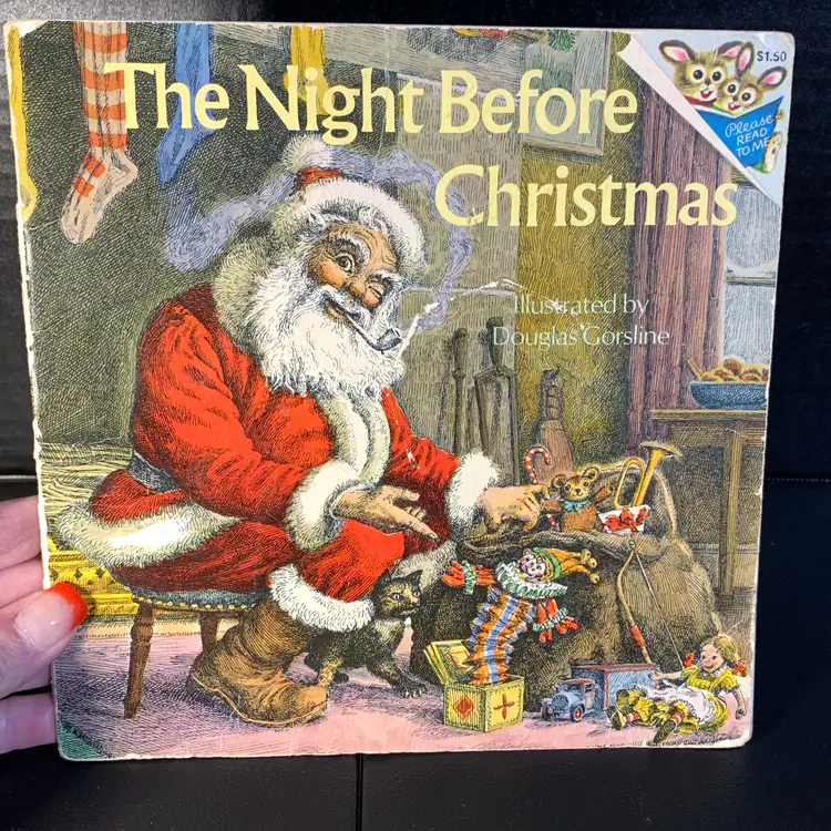 Vintage Night Before Christmas Book