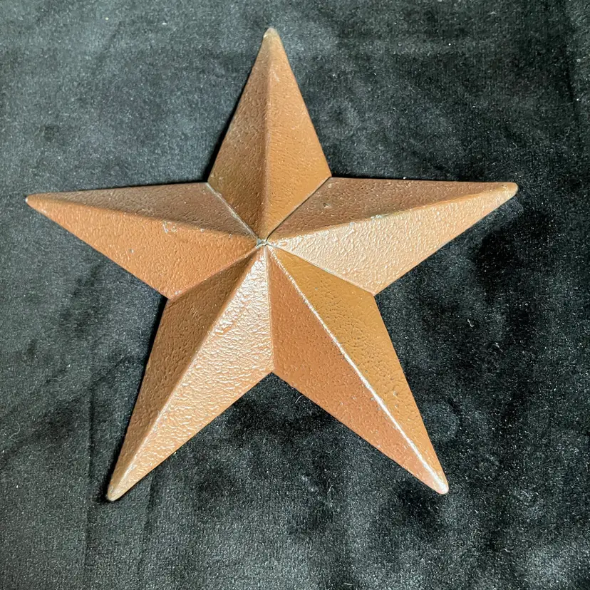 3D-6 1-2"-Five Point Star for Wall Hanging