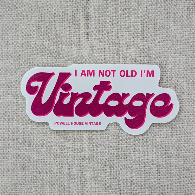 Made by Me! I'm Vintage Sticker