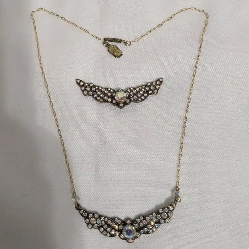 Piddidly Links necklace and brooch