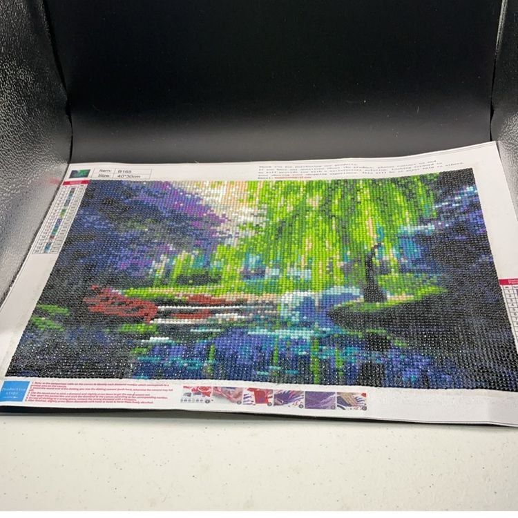 Diamond Painting Of An Oasis 40x30