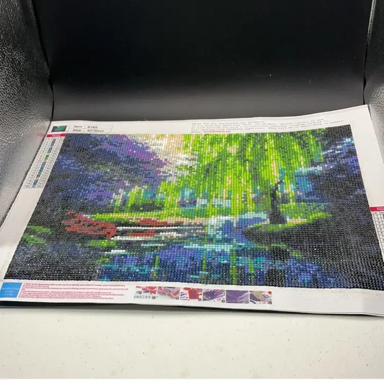 Diamond Painting Of An Oasis 40x30