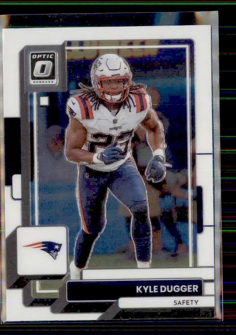 Kyle Dugger 2022 Donruss Optic #138 - New England Patriots - (130-166)
