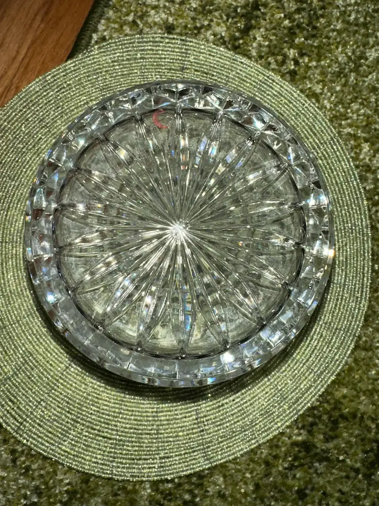 Bohemia Czech Republic Crystal Ice Bucket