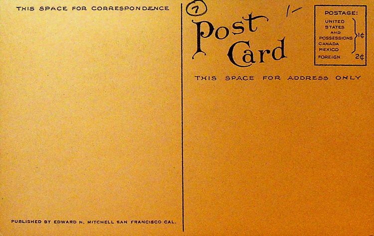 First Methodist Church Alameda California Unused Postcard