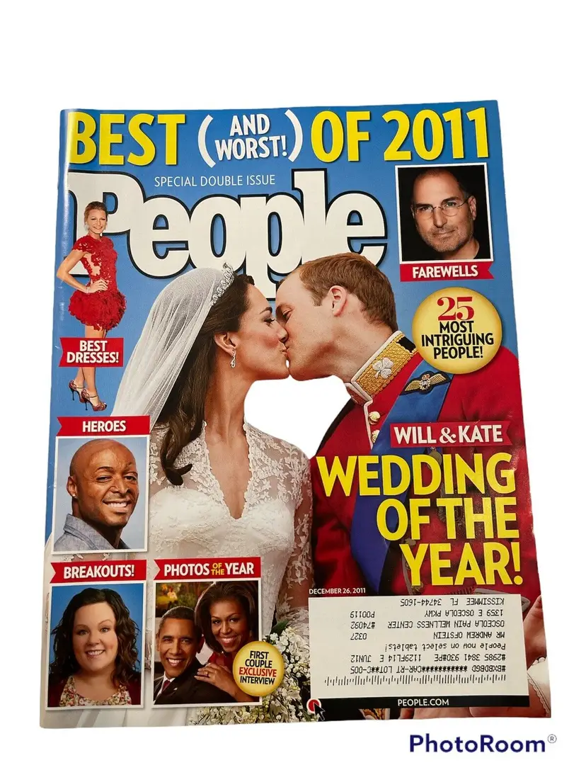 People Best And Worst of 2011 Prince William & Kate Middleton Wedding Cover
