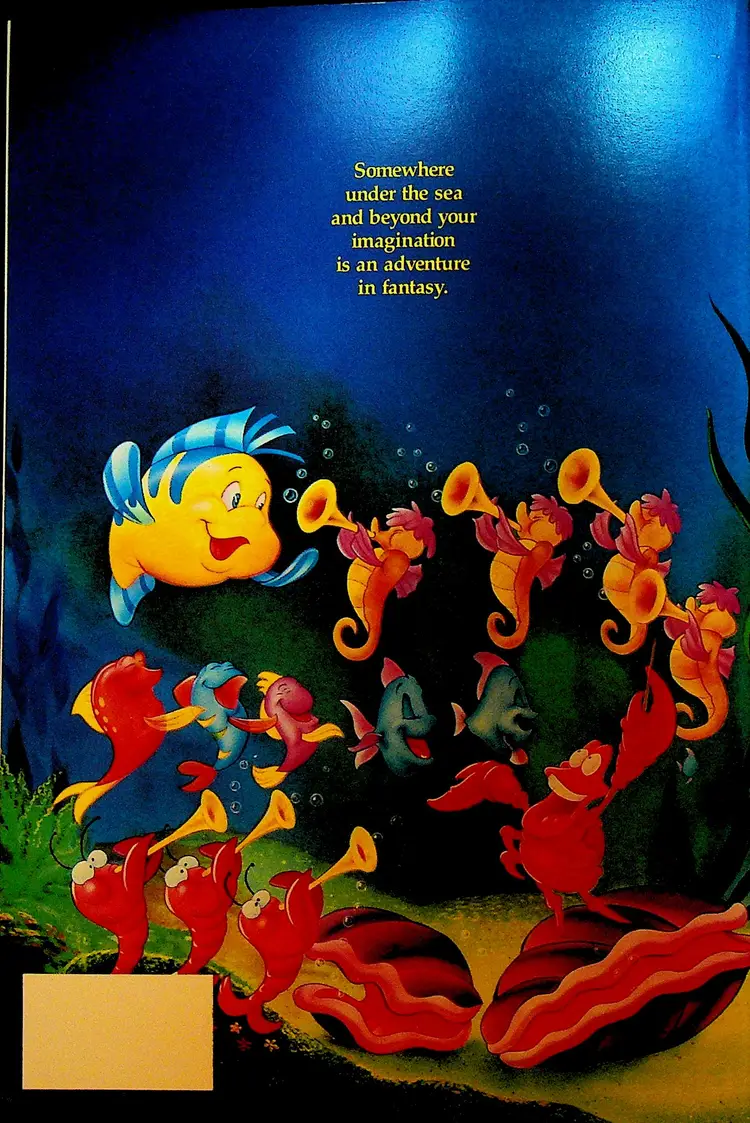 Walt Disney The Little Mermaid Official Movie Adaptation Comic Book