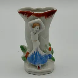 Miniature Dancing Lady Bud Vase