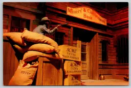 Postcard Westerns Come to Life Great Movie Ride MGM Studios Florida Disney ACME - 7986
