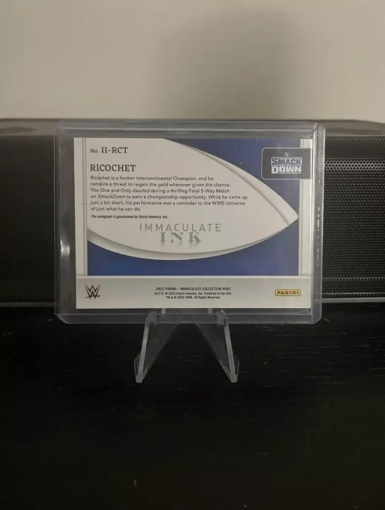 2022 Immaculate Ricochet Immaculate Ink #II-RCT
