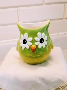 Retro Vintage Style Owl Creamer by Grasslands Road