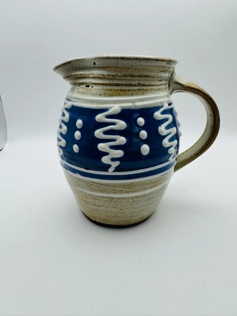 Randy Myers Pottery 2004 Signed Pitcher