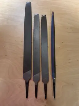 Lot Of 4 Vintage Nicholson (New Old Stock) Files Made In USA