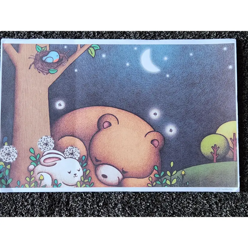 Sleepyheads Poster signed