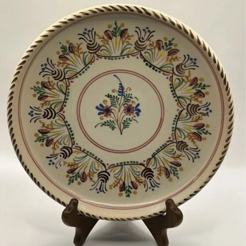 Delacal Puente Handmade 9” Bowl Wall Art. Spain