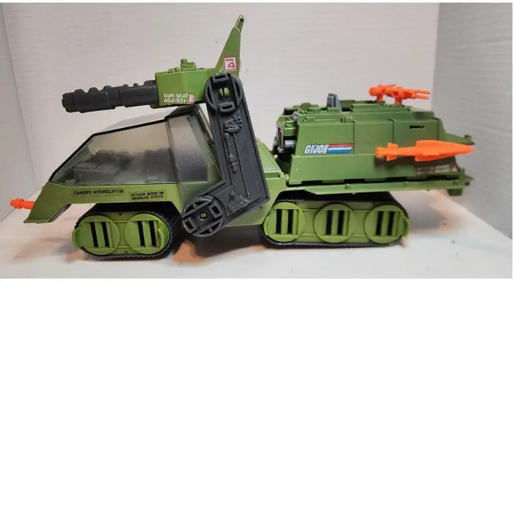 G.I. Joe Electro Optic Tracker & Hover Craft Vehicle VTG 1986 M-3934