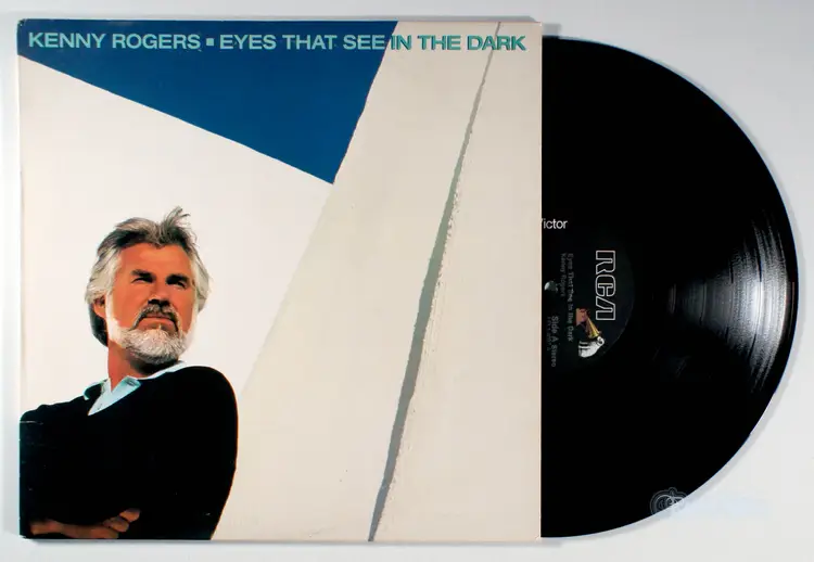 Kenny Rogers - Eyes That See in the Dark (1983) Vinyl LP • Dolly Parton, Country