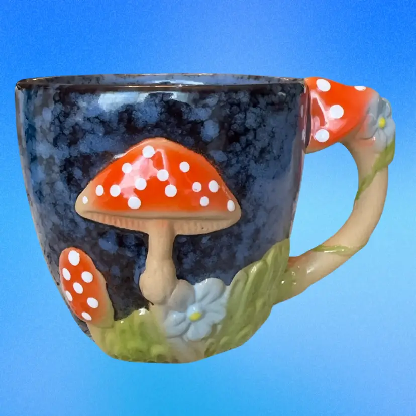 Sunday Morning Ceramics Mushroom Mug