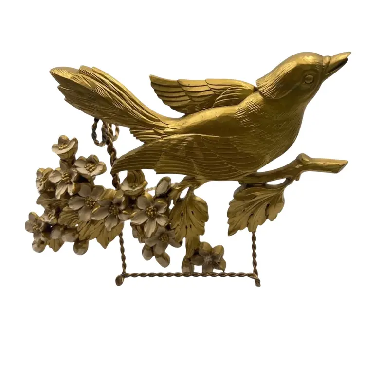 3pc Wall Decor 
Song Birds On Dogwood Branch 
Dart Industries 1967 USA