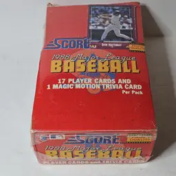 1988 MLB Baseball Trading Cards by Score Factory Sealed