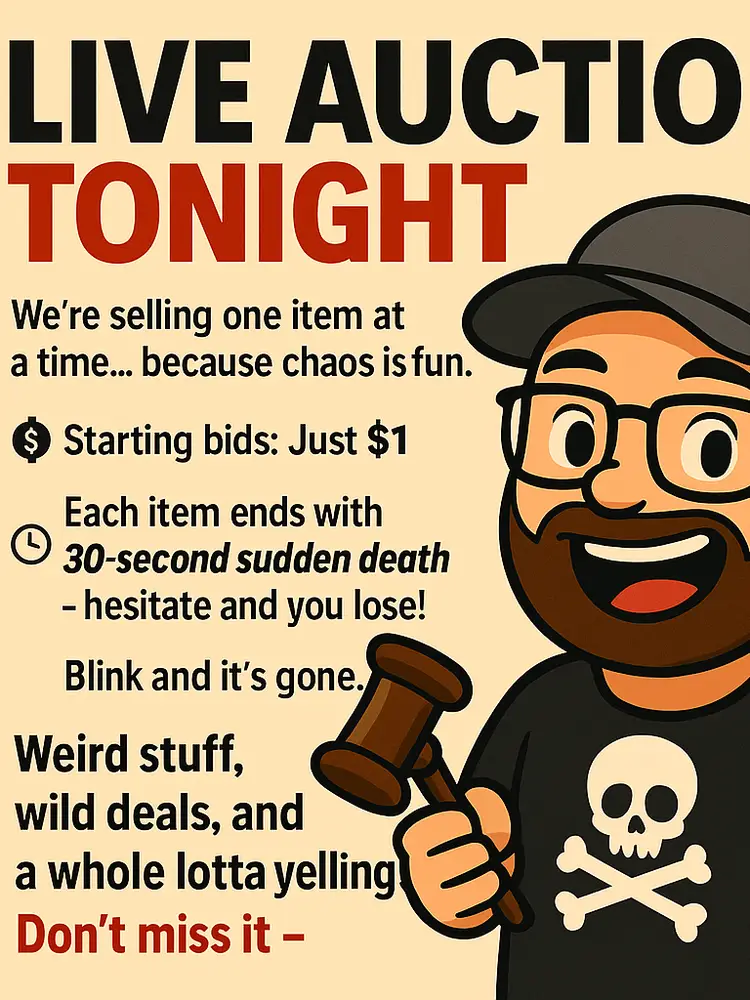 $1 Sudden Death! Star wars, Video Games, collectibles and More!! Plus Giveaways!!