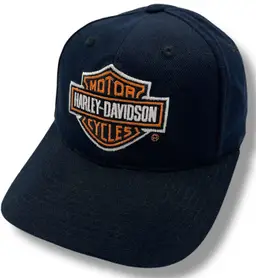 Vtg Harley Davidson Hat Cap American Needle Headwear Officially Licensed 6 7/8