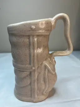 Haeger Golf Bag Planter Vase Orig Sticker 7”