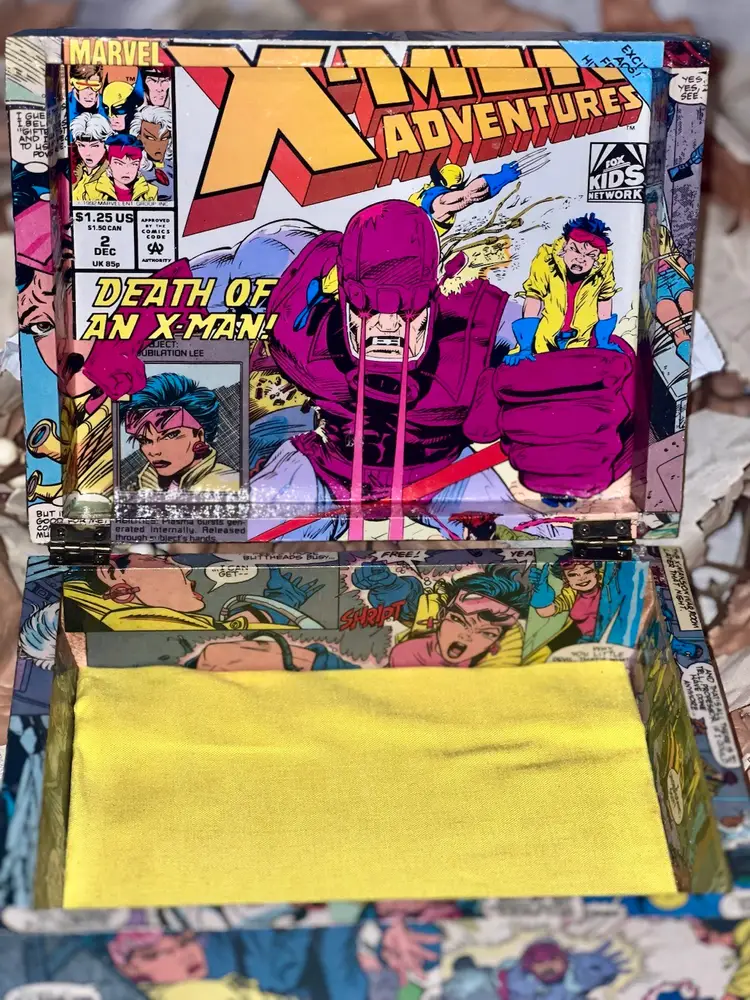 Vintage X-Men (Jubilee) Comic Cigar Box