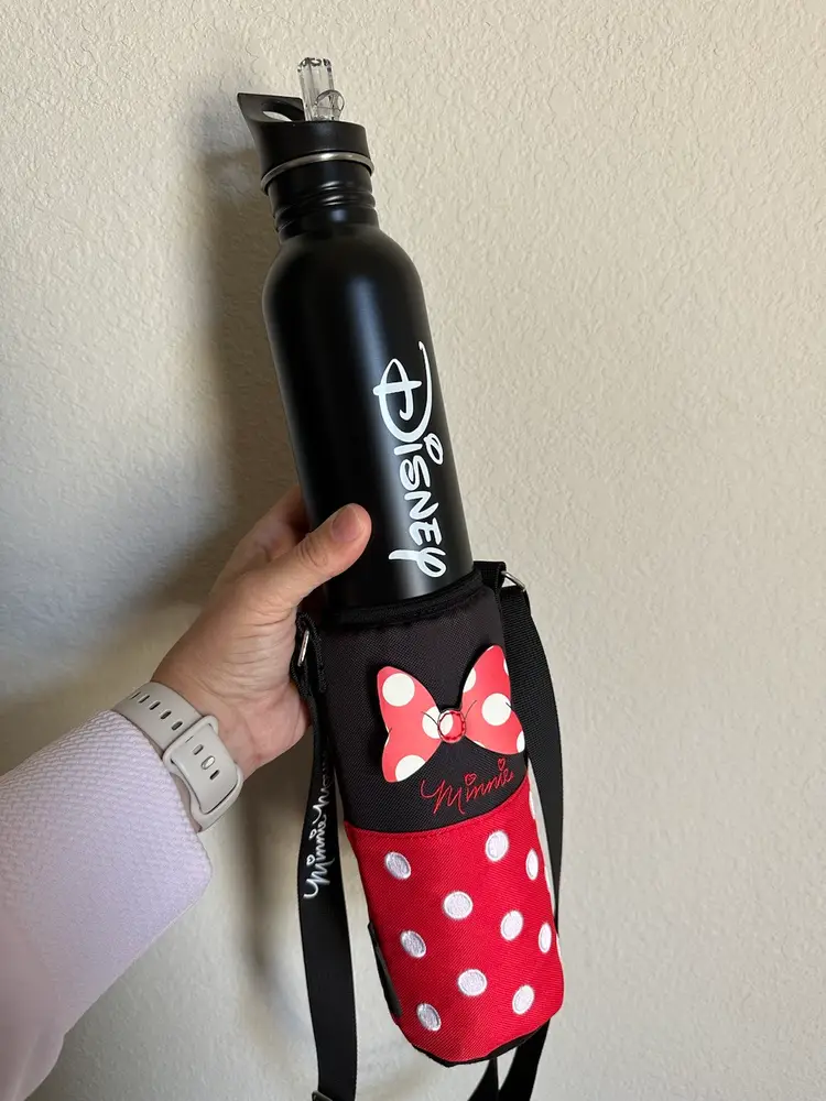 Disney Minnie Mouse 24oz SS Bottle With Holder