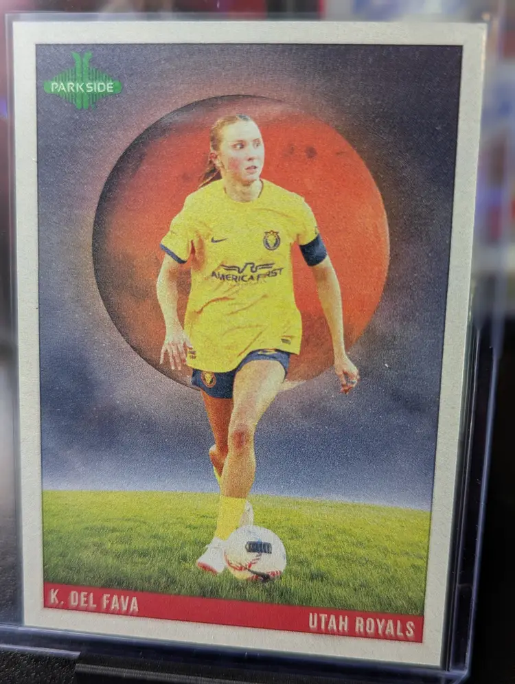 2025 Parkside NWSL Vol 1 Vintage Mars Kate Del Fava Utah Royals