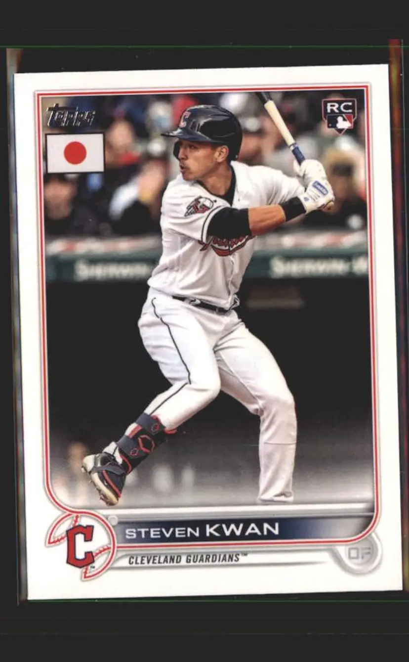 2022 Topps Japan Edition #202 Steven Kwan - (137) - Cleveland Guardians