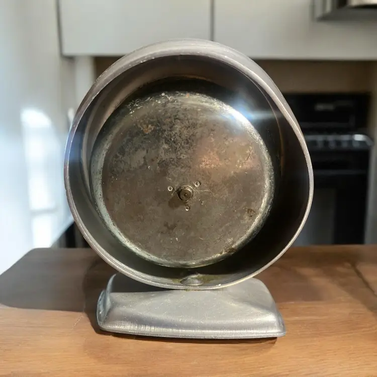 Vtg 60s MCM Robert Shaw MIRRO Aluminum METAL 60 Minute Kitchen Timer WORKS