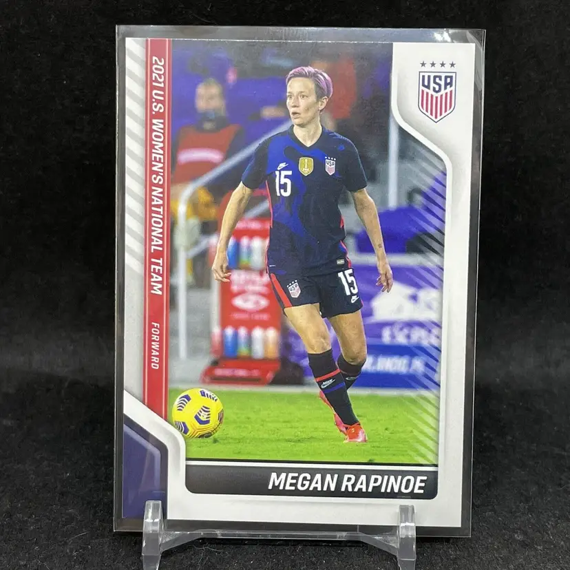 2021 Panini MEGAN RAPINOE US Women's Soccer Team USA Soccer Card USWNT
